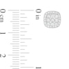 Thumbnail Image 5 of Diamond Stud Earrings 1/2 ct tw Round-Cut 10K White Gold