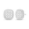 Thumbnail Image 0 of Diamond Stud Earrings 1 ct tw Round-Cut 10K White Gold