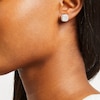 Thumbnail Image 2 of Diamond Stud Earrings 1 ct tw Round-Cut 10K White Gold