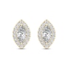 Thumbnail Image 2 of Diamond Earrings 1/3 ct tw Marquise & Round-Cut 10K Yellow Gold