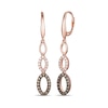 Thumbnail Image 0 of Le Vian Diamond Dangle Earrings 3/8 ct tw 14K Strawberry Gold