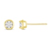 Thumbnail Image 1 of Diamond Stud Earrings 1/8 ct tw 10K Two-Tone Gold