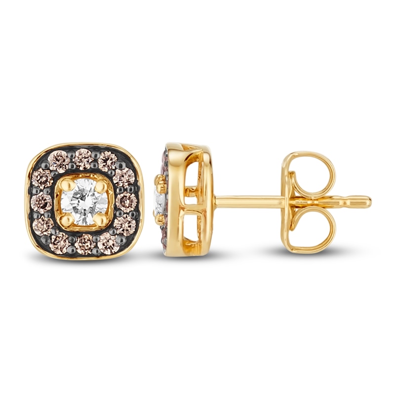 Main Image 2 of Le Vian Diamond Earrings 1/4 ct tw Diamonds 14K Honey Gold
