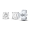 Thumbnail Image 1 of Diamond Solitaire Earrings 3/8 ct tw Round-cut Sterling Silver (J/I3)