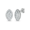 Thumbnail Image 0 of Diamond Earrings 3/4 ct tw Round-cut 10K White Gold