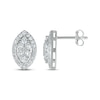 Thumbnail Image 2 of Diamond Earrings 3/4 ct tw Round-cut 10K White Gold