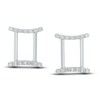 Thumbnail Image 2 of Diamond Gemini Earrings 1/10 ct tw Round-cut Sterling Silver