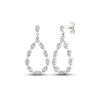 Thumbnail Image 1 of Diamond Teardrop Earrings 2 ct tw Marquise & Pear-Shaped 14K White Gold
