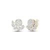Thumbnail Image 1 of Multi-Diamond Earrings 2 ct tw Pear, Marquise & Round-cut 14K Yellow Gold