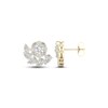 Thumbnail Image 2 of Multi-Diamond Earrings 2 ct tw Pear, Marquise & Round-cut 14K Yellow Gold