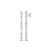 Thumbnail Image 1 of Diamond Drop Earrings 2 ct tw Pear & Round-cut 14K White Gold