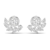 Thumbnail Image 2 of Multi-Diamond Earrings 2 ct tw Pear, Marquise & Round-cut 14K White Gold