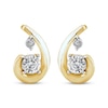 Thumbnail Image 0 of Purest Love Diamond Stud Earrings 1/10 ct tw Round-cut 10K Yellow Gold