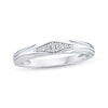 Thumbnail Image 1 of Diamond Wedding Band 1/20 ct tw 10K White Gold
