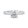 Lab-Created Diamonds by KAY Solitaire Ring 1-3/4 ct tw Round-cut 14K White Gold