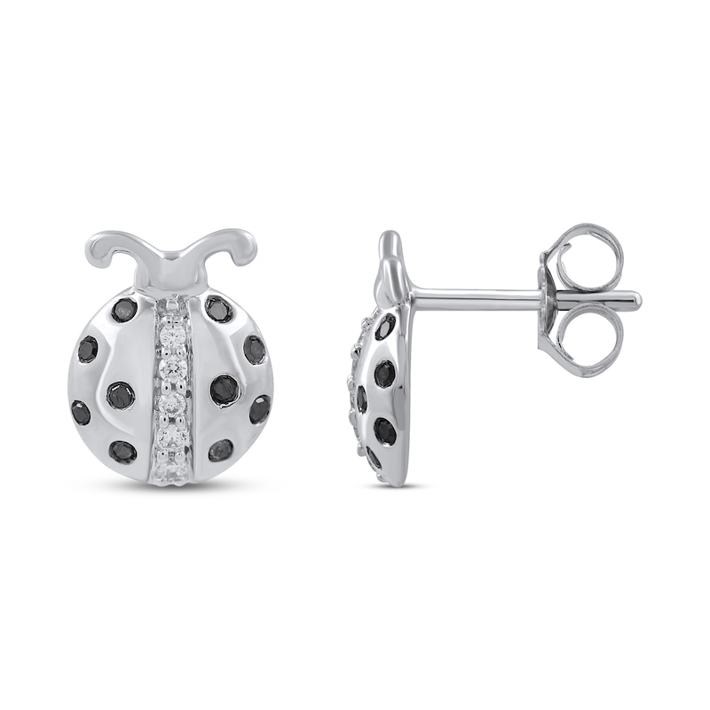 Ladybug Stud Earrings Sterling Silver Ladybug Stud Earrings Sterling Silver