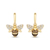 Thumbnail Image 2 of Le Vian Diamond Bee Drop Earrings 3/8 ct tw 14K Honey Gold