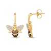Thumbnail Image 2 of Le Vian Diamond Bee Drop Earrings 3/8 ct tw 14K Honey Gold