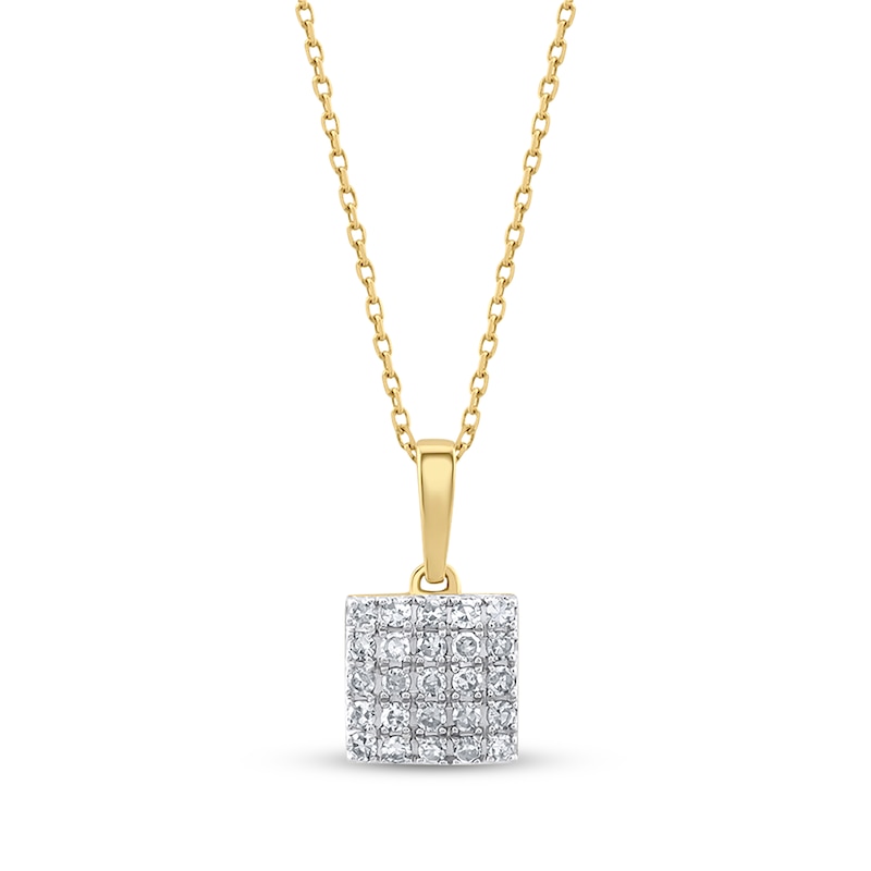 Main Image 2 of Multi-Diamond Boxed Set 1/2 ct tw 10K Yellow Gold 16.5&quot;