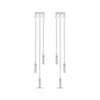 Thumbnail Image 2 of Diamond Bar Dangle Earrings 1/8 ct tw Sterling Silver