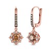 Thumbnail Image 1 of Le Vian Diamond Drop Earrings 7/8 ct tw 14K Strawberry Gold