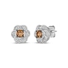 Thumbnail Image 1 of Le Vian Chocolate Diamond Stud Earrings 7/8 ct tw 14K Vanilla Gold
