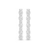 Thumbnail Image 1 of Diamond Hoop Earrings 1/4 ct tw 10K White Gold