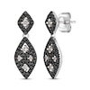 Thumbnail Image 1 of Le Vian Diamond Lattice Weave Marquise Drop Earrings 1/2 ct tw 14K Vanilla Gold