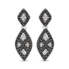Thumbnail Image 2 of Le Vian Diamond Lattice Weave Marquise Drop Earrings 1/2 ct tw 14K Vanilla Gold