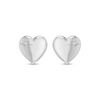 Thumbnail Image 2 of Diamond Heart Stud Earrings 1/20 ct tw Sterling Silver