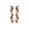 Thumbnail Image 2 of Le Vian Chocolate Twist Diamond Hoop Earrings 3/4 ct tw 14K Strawberry Gold
