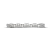 Thumbnail Image 8 of Neil Lane Artistry Lab-Grown Diamond Scalloped Wedding Band 1/6 ct tw 14K White Gold