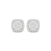 Thumbnail Image 2 of KAY Lab-Grown Diamonds Cushion-Shaped Stud Earrings 1/2 ct tw 10K White Gold