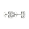 Thumbnail Image 4 of KAY Lab-Grown Diamonds Cushion-Shaped Stud Earrings 1/2 ct tw 10K White Gold