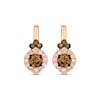 Thumbnail Image 2 of Le Vian Diamond Earrings 5/8 ct tw 14K Strawberry Gold