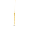 Thumbnail Image 1 of Le Vian Venetian Mosaic Diamond Y-Drop Necklace 3/4 ct tw 14K Honey Gold 19"