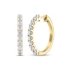 Thumbnail Image 0 of THE LEO Diamond Hoop Earrings 1 ct tw 14K Yellow Gold