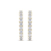 Thumbnail Image 1 of THE LEO Diamond Hoop Earrings 1 ct tw 14K Yellow Gold