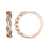 Thumbnail Image 3 of Le Vian Venetian Mosaic Diamond Hoop Earrings 7/8 ct tw 14K Strawberry Gold