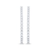 Thumbnail Image 1 of Unstoppable Love Diamond Double Hoop Earrings 1/2 ct tw 10K Two-Tone Gold