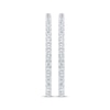 Thumbnail Image 1 of Unstoppable Love Diamond Double Hoop Earrings 1 ct tw 10K White Gold