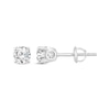 Thumbnail Image 0 of Diamond Stud Earrings 10K White Gold 1 ct tw (J/I3)