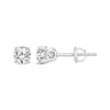 Thumbnail Image 1 of Diamond Stud Earrings 10K White Gold 1 ct tw (J/I3)