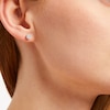 Thumbnail Image 3 of Diamond Stud Earrings 10K White Gold 1 ct tw (J/I3)