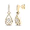 Thumbnail Image 0 of Love Entwined Diamond Dangle Earrings 1 ct tw 10K Yellow Gold