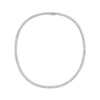 Thumbnail Image 1 of Men's KAY Lab-Grown Diamonds Tennis Necklace 8 ct tw 10K White Gold 20&quot;