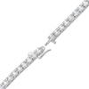 Thumbnail Image 3 of Men's KAY Lab-Grown Diamonds Tennis Necklace 8 ct tw 10K White Gold 20&quot;