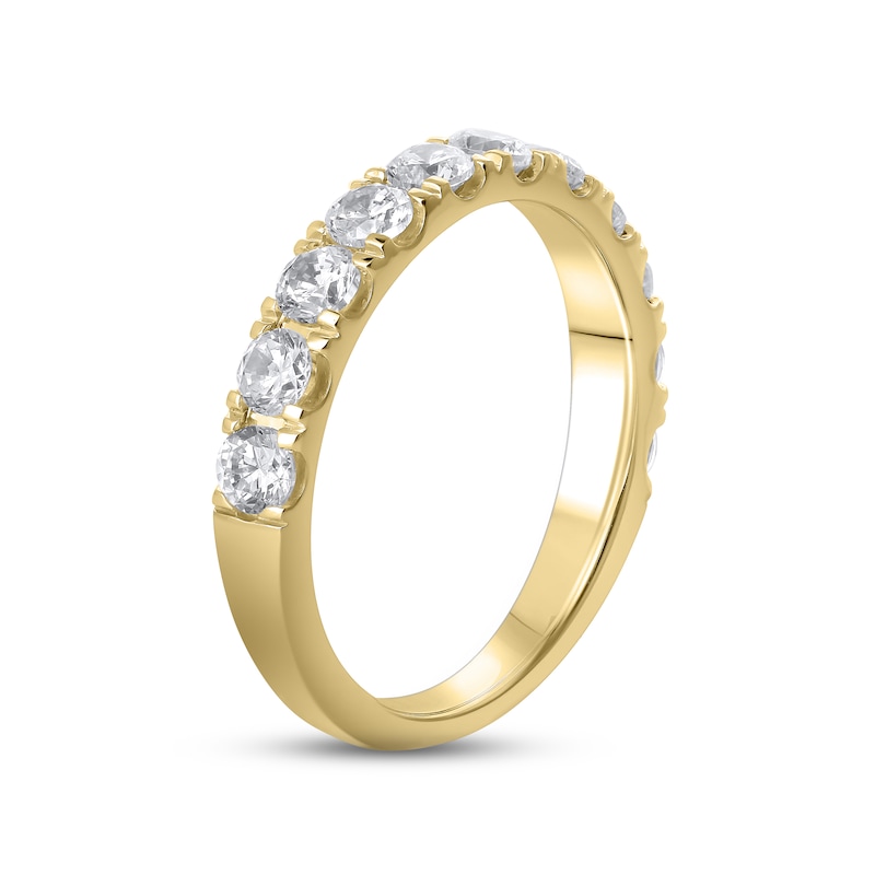 Main Image 2 of Now + Forever Lab-Grown Diamonds Anniversary Band 1 ct tw 14K Yellow Gold