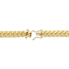 Thumbnail Image 3 of Miami Cuban Curb Chain Necklace 9.24mm Solid 10K Yellow Gold 24&quot;