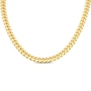 Thumbnail Image 1 of Miami Cuban Curb Chain Necklace 6.93mm Solid 10K Yellow Gold 22&quot;